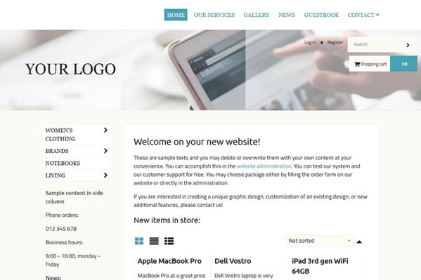 Fully responsive template